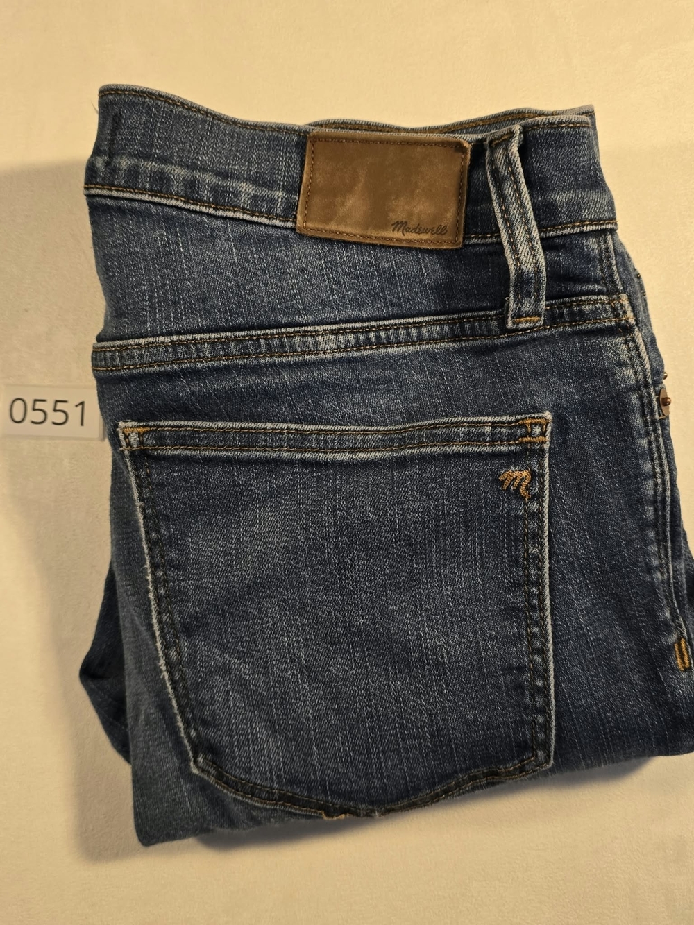 Madewell 9" High-Rise Skinny Jeans Medium Wash Size 28 MSRP $128